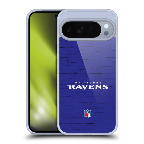 NFL Baltimore Ravens Logo Distressed Look Soft Gel Case for Google Pixel 10 Pro XL