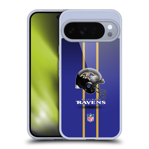 NFL Baltimore Ravens Logo Helmet Soft Gel Case for Google Pixel 10 Pro XL