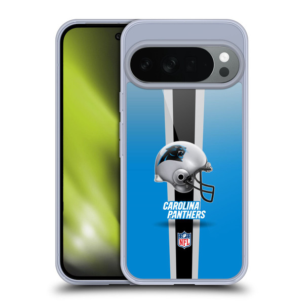 NFL Carolina Panthers Logo Helmet Soft Gel Case for Google Pixel 10