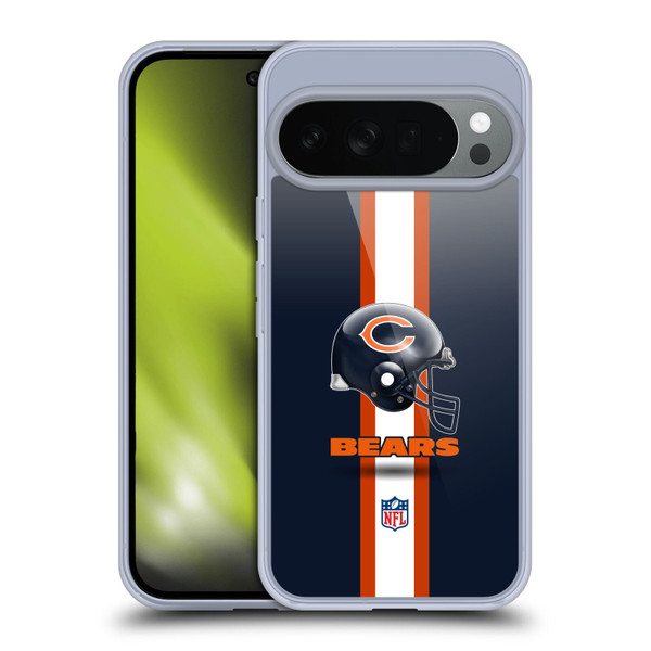 NFL Chicago Bears Logo Helmet Soft Gel Case for Google Pixel 10