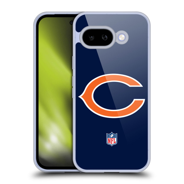 NFL Chicago Bears Logo Plain Soft Gel Case for Google Pixel 9A