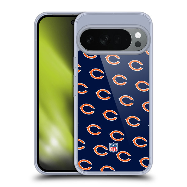 NFL Chicago Bears Artwork Patterns Soft Gel Case for Google Pixel 10