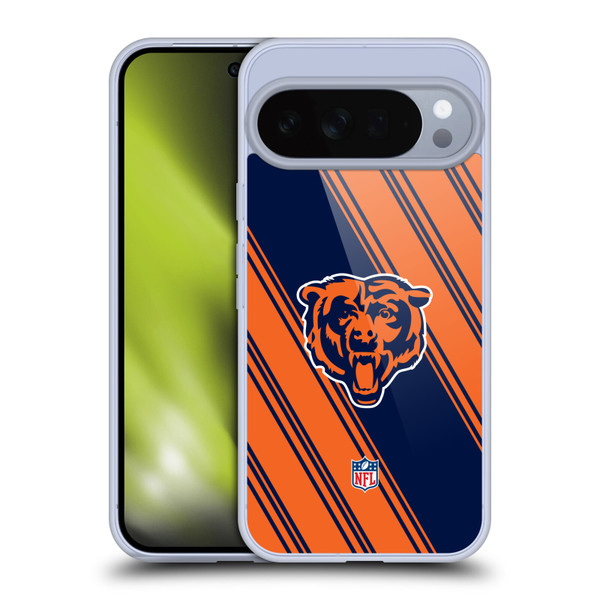 NFL Chicago Bears Artwork Stripes Soft Gel Case for Google Pixel 10 Pro XL