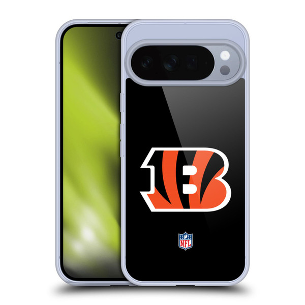 NFL Cincinnati Bengals Logo Plain Soft Gel Case for Google Pixel 10 Pro XL