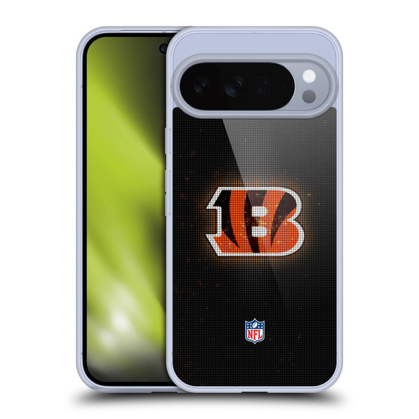NFL Cincinnati Bengals Artwork LED Soft Gel Case for Google Pixel 10 Pro XL