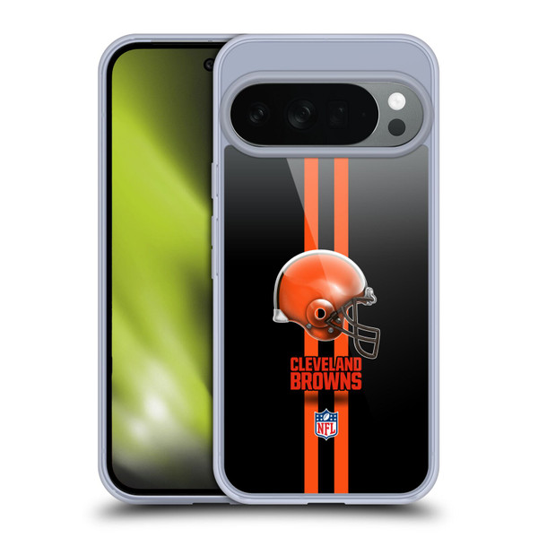 NFL Cleveland Browns Logo Helmet Soft Gel Case for Google Pixel 10