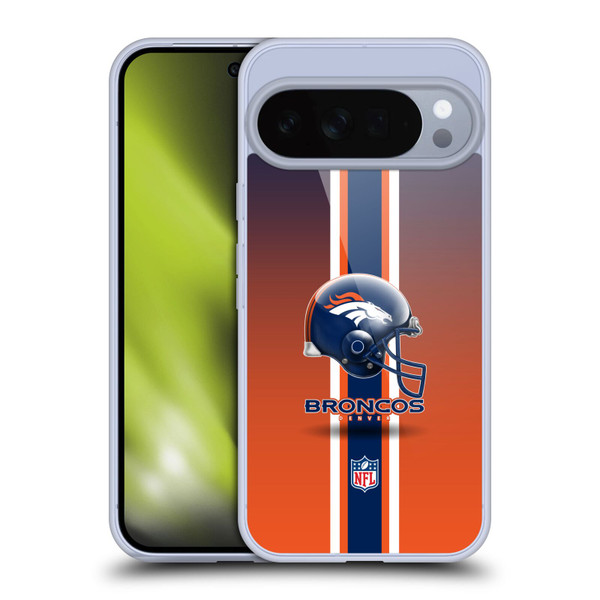 NFL Denver Broncos Logo Helmet Soft Gel Case for Google Pixel 10 Pro XL