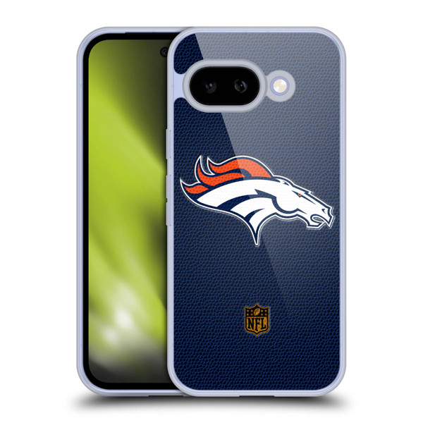 NFL Denver Broncos Logo Football Soft Gel Case for Google Pixel 9A