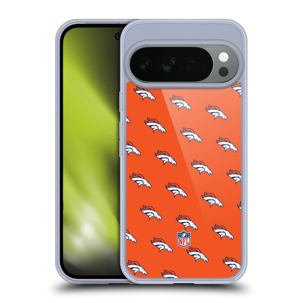 NFL Denver Broncos Artwork Patterns Soft Gel Case for Google Pixel 10