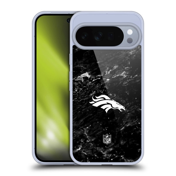 NFL Denver Broncos Artwork Marble Soft Gel Case for Google Pixel 10 Pro XL