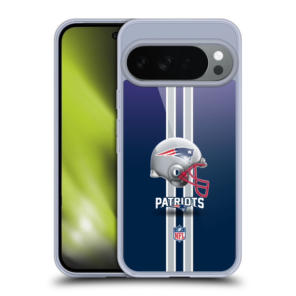 NFL New England Patriots Logo Helmet Soft Gel Case for Google Pixel 10