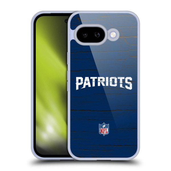 NFL New England Patriots Logo Distressed Look Soft Gel Case for Google Pixel 9A