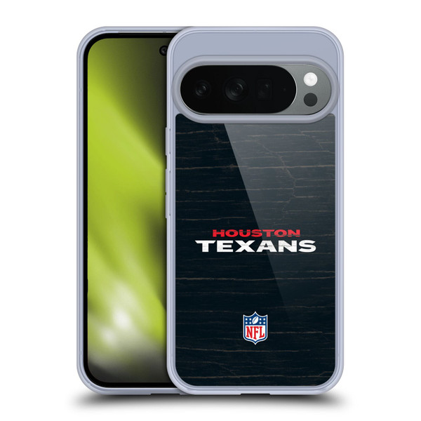 NFL Houston Texans Logo Distressed Look Soft Gel Case for Google Pixel 10