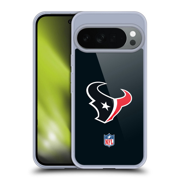 NFL Houston Texans Logo Plain Soft Gel Case for Google Pixel 10