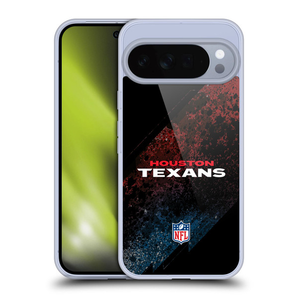 NFL Houston Texans Logo Blur Soft Gel Case for Google Pixel 10 Pro XL