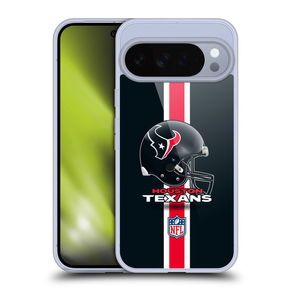 NFL Houston Texans Logo Helmet Soft Gel Case for Google Pixel 10 Pro XL