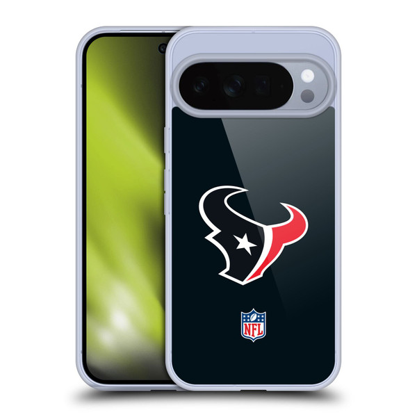 NFL Houston Texans Logo Plain Soft Gel Case for Google Pixel 10 Pro XL