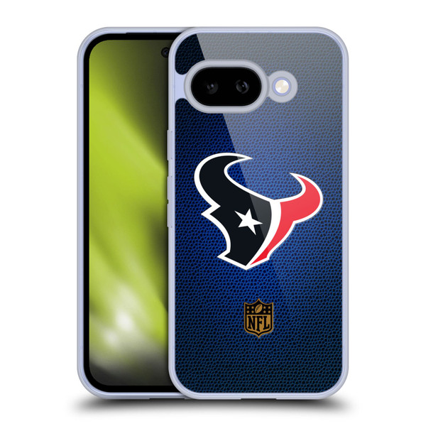 NFL Houston Texans Logo Football Soft Gel Case for Google Pixel 9A