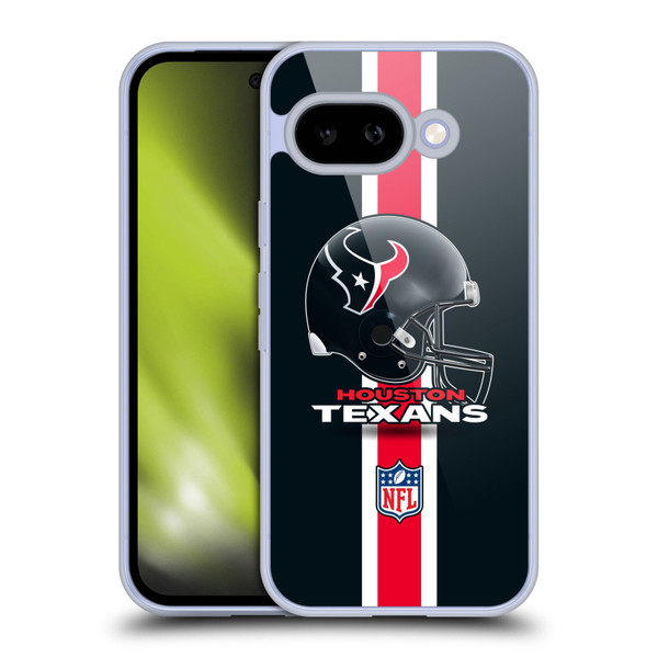 NFL Houston Texans Logo Helmet Soft Gel Case for Google Pixel 9A