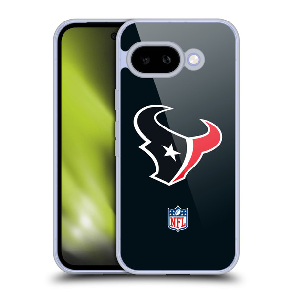 NFL Houston Texans Logo Plain Soft Gel Case for Google Pixel 9A