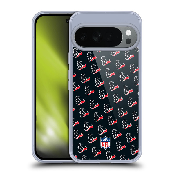 NFL Houston Texans Artwork Patterns Soft Gel Case for Google Pixel 10