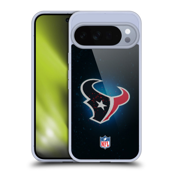NFL Houston Texans Artwork LED Soft Gel Case for Google Pixel 10 Pro XL