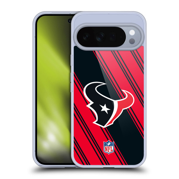 NFL Houston Texans Artwork Stripes Soft Gel Case for Google Pixel 10 Pro XL