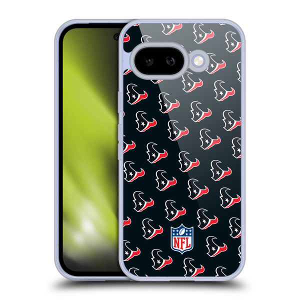 NFL Houston Texans Artwork Patterns Soft Gel Case for Google Pixel 9A