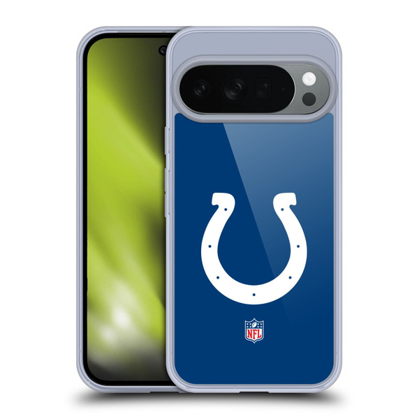 NFL Indianapolis Colts Logo Plain Soft Gel Case for Google Pixel 10