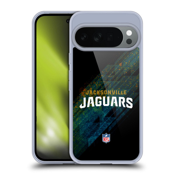 NFL Jacksonville Jaguars Logo Blur Soft Gel Case for Google Pixel 10