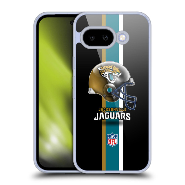 NFL Jacksonville Jaguars Logo Helmet Soft Gel Case for Google Pixel 9A