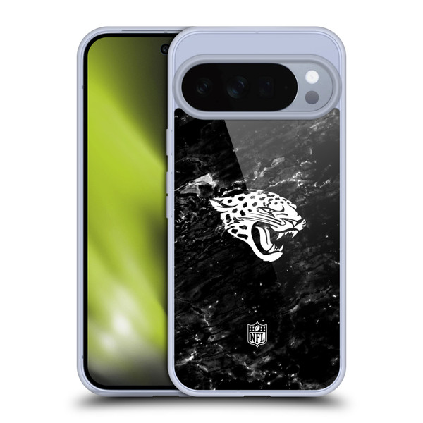 NFL Jacksonville Jaguars Artwork Marble Soft Gel Case for Google Pixel 10 Pro XL