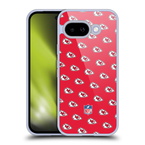 NFL Kansas City Chiefs Artwork Patterns Soft Gel Case for Google Pixel 9A