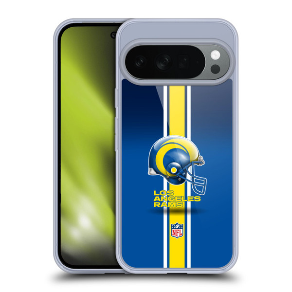 NFL Los Angeles Rams Logo Helmet Soft Gel Case for Google Pixel 10
