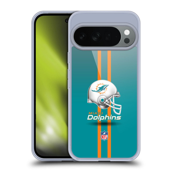 NFL Miami Dolphins Logo Helmet Soft Gel Case for Google Pixel 10