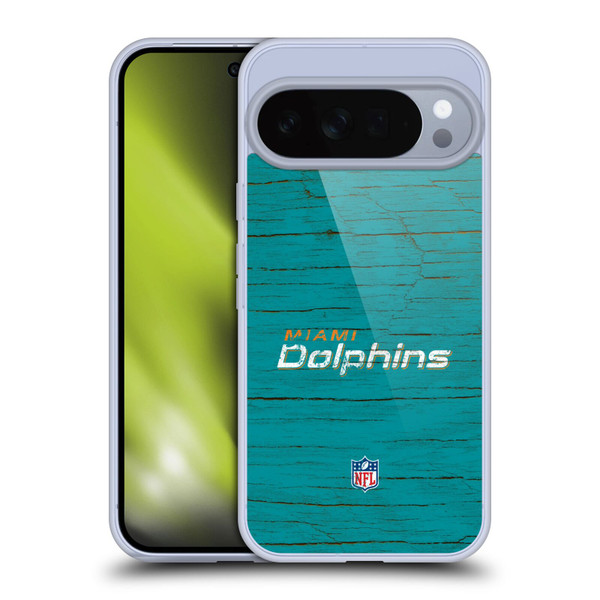 NFL Miami Dolphins Logo Distressed Look Soft Gel Case for Google Pixel 10 Pro XL
