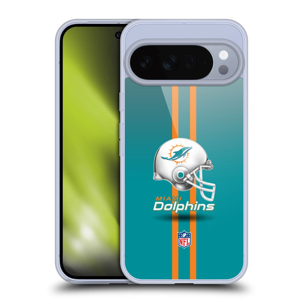NFL Miami Dolphins Logo Helmet Soft Gel Case for Google Pixel 10 Pro XL