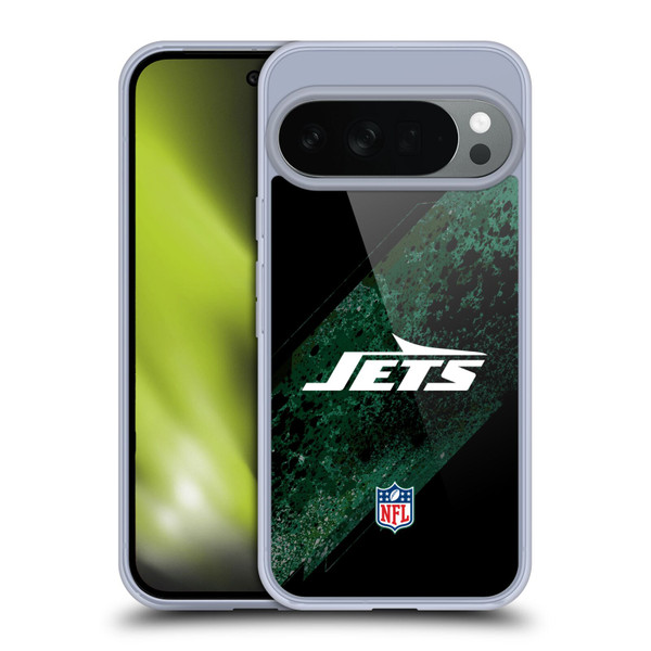 NFL New York Jets Logo Blur Soft Gel Case for Google Pixel 10