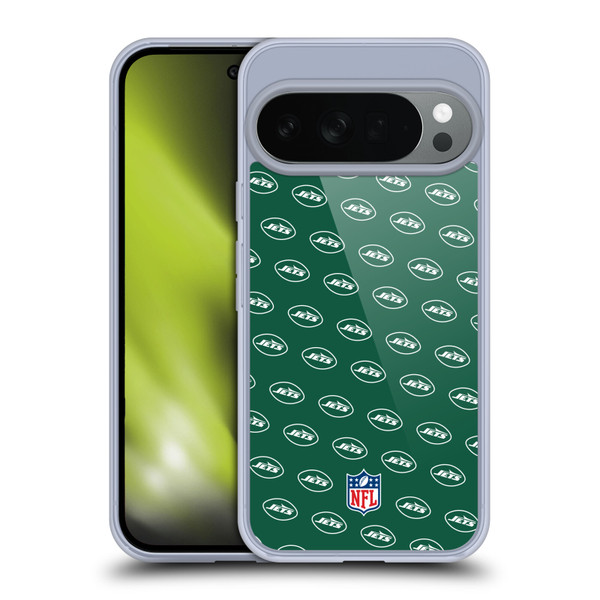 NFL New York Jets Artwork Patterns Soft Gel Case for Google Pixel 10