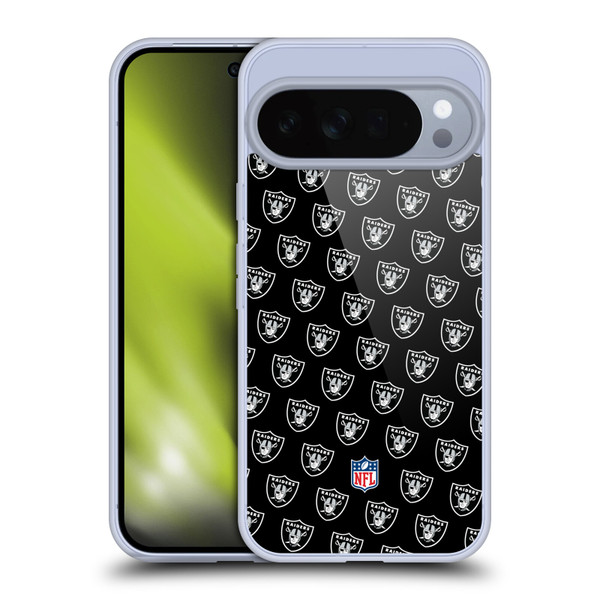 NFL Las Vegas Raiders Artwork Patterns Soft Gel Case for Google Pixel 10 Pro XL