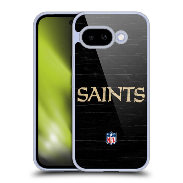 NFL New Orleans Saints Logo Distressed Look Soft Gel Case for Google Pixel 9A