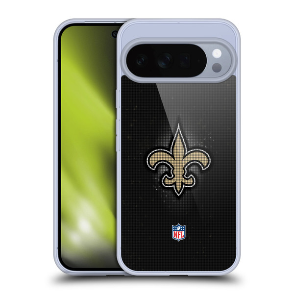 NFL New Orleans Saints Artwork LED Soft Gel Case for Google Pixel 10 Pro XL