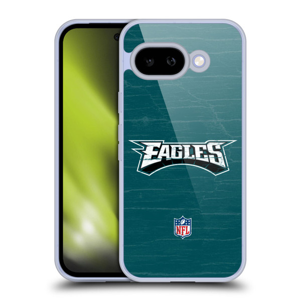 NFL Philadelphia Eagles Logo Distressed Look Soft Gel Case for Google Pixel 9A