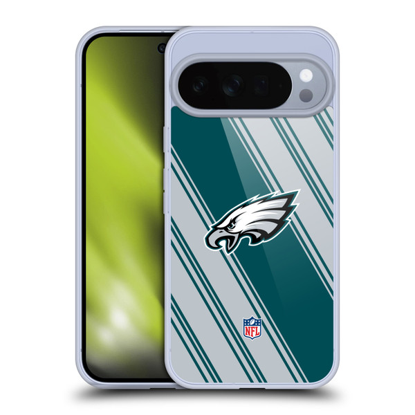 NFL Philadelphia Eagles Artwork Stripes Soft Gel Case for Google Pixel 10 Pro XL