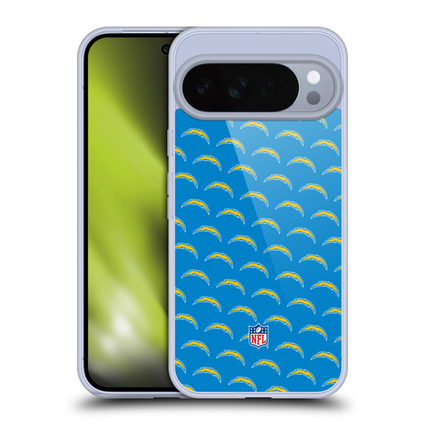 NFL Los Angeles Chargers Artwork Patterns Soft Gel Case for Google Pixel 10 Pro XL