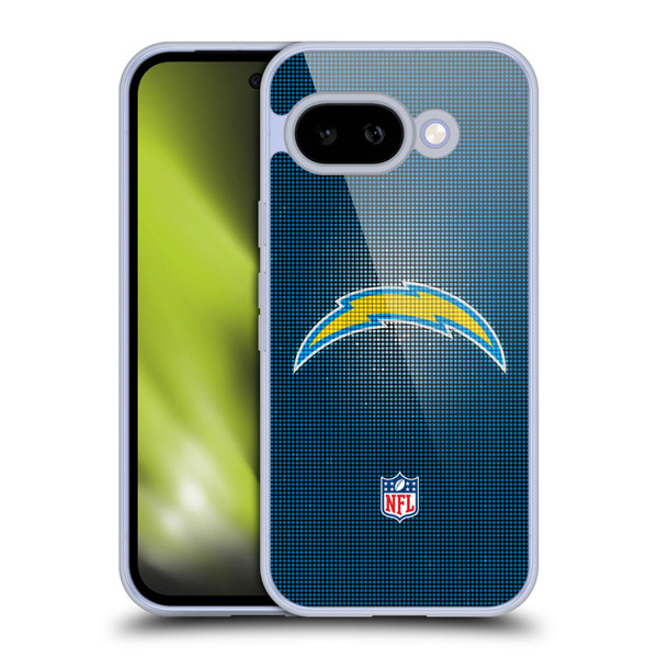 NFL Los Angeles Chargers Artwork LED Soft Gel Case for Google Pixel 9A