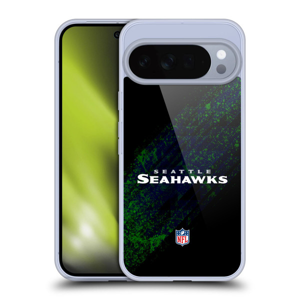 NFL Seattle Seahawks Logo Blur Soft Gel Case for Google Pixel 10 Pro XL