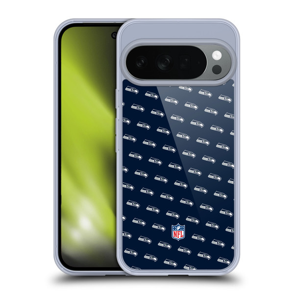 NFL Seattle Seahawks Artwork Patterns Soft Gel Case for Google Pixel 10