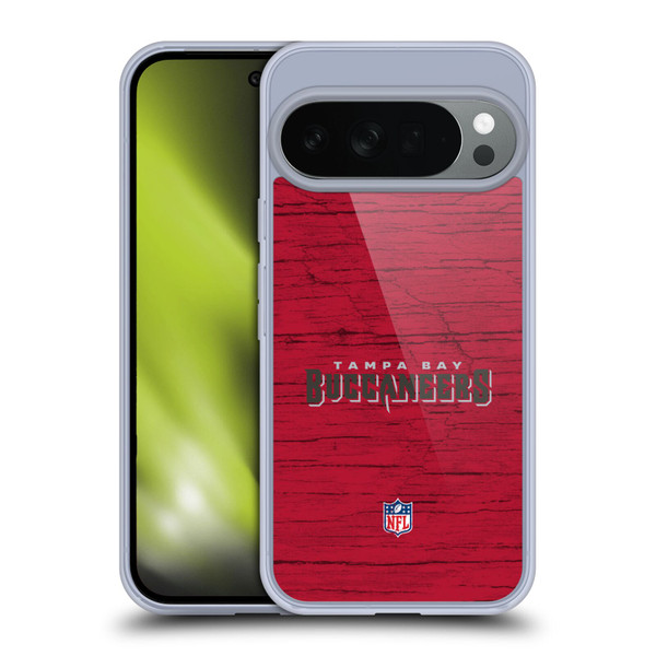 NFL Tampa Bay Buccaneers Logo Distressed Look Soft Gel Case for Google Pixel 10