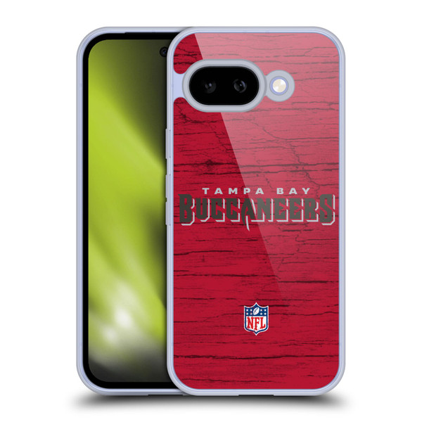 NFL Tampa Bay Buccaneers Logo Distressed Look Soft Gel Case for Google Pixel 9A